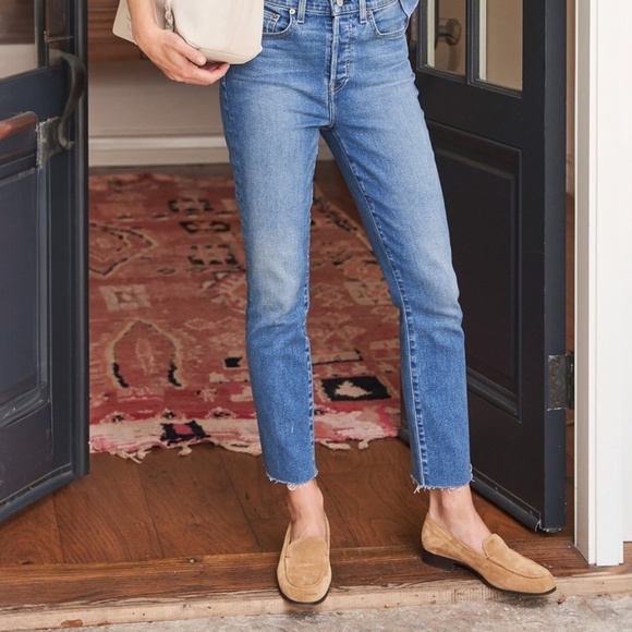 Frank & Eileen Denim - FRANK & EILEEN Cork Jeans in Antique Blue Base Wash Size 27